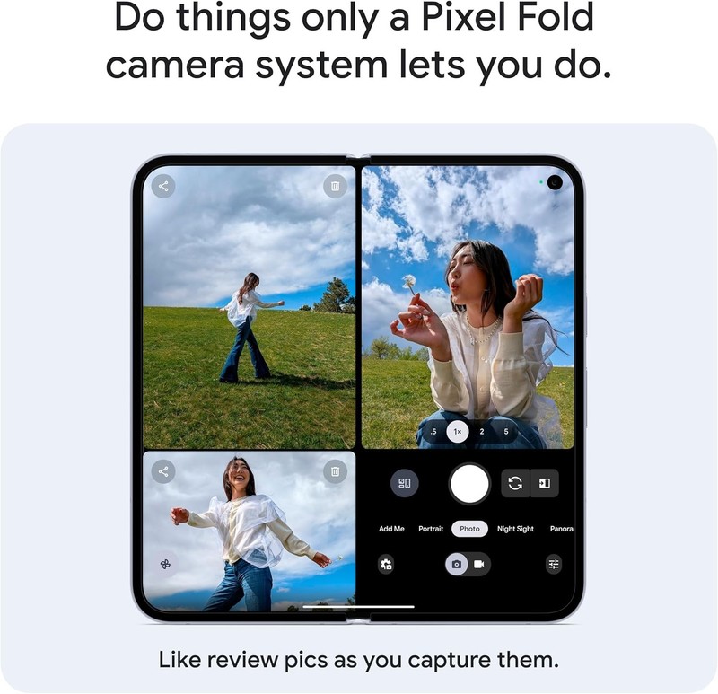 Google Pixel 10 Pro Fold 512gb Jade Unlocked 5G Foldable Smartphone Open Box gallery