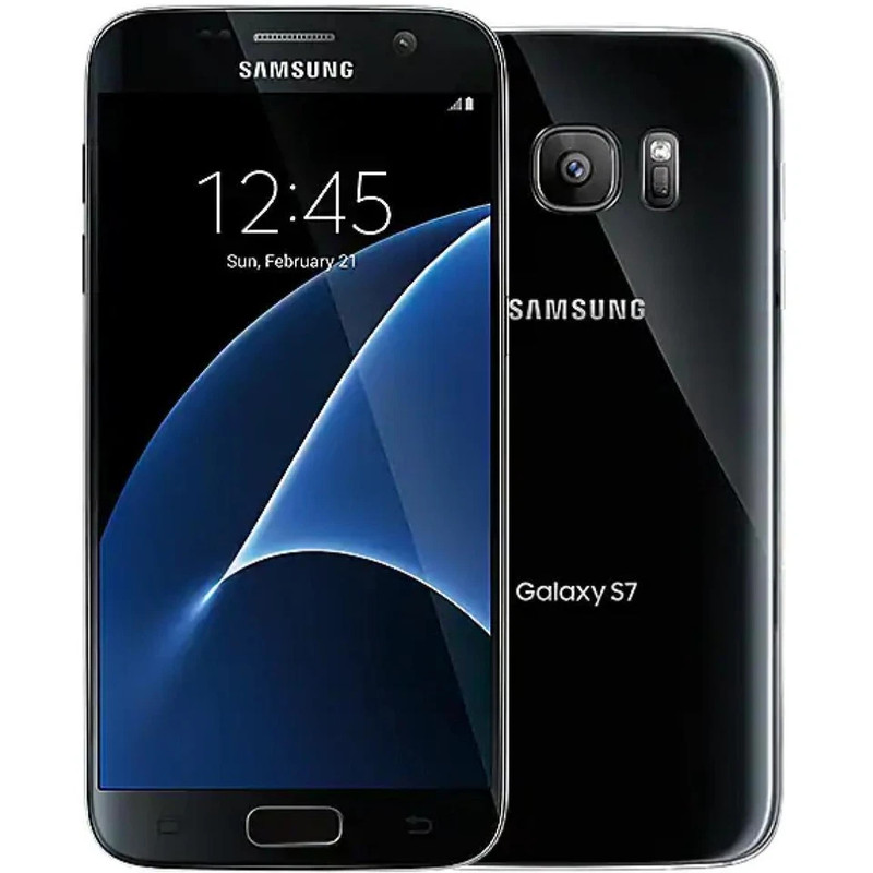 Original Samsung Galaxy S7 SM-G930U 32GB Factory Unlocked Smartphone Heavy Black