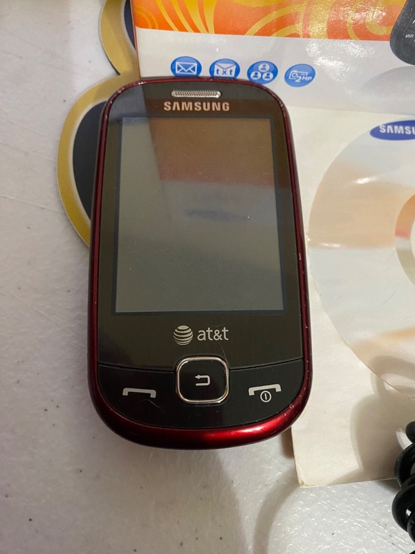 Samsung Flight SGH-A797 - AT&T, Cellular Slider Phone -RED w/Original Box gallery