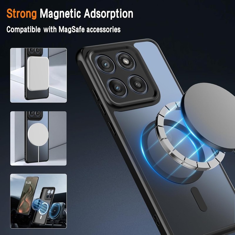 Case For Motorola Edge 2025 w/Translucent Matte Shockproof Protective Slim Cover gallery