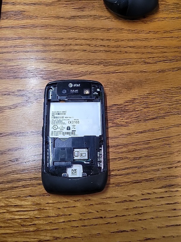 BlackBerry Curve 8900 Titanium Gray ( AT&T ) Rare movie star type Smartphone gallery