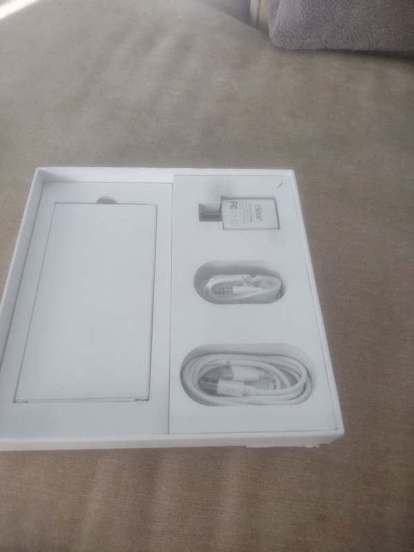Clear Freedom Phone Pearl White Clearphone 220 New Open Box gallery