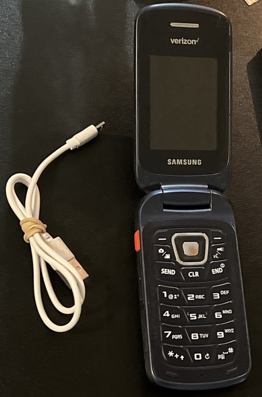 Samsung Convoy 4 SM-B690, Rugged, Blue Unlocked, Verizon, Reset, Tested, 👀 Info