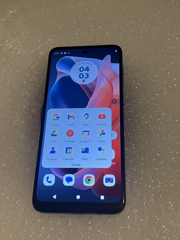 Motorola Moto G Play (2024), Sapphire Blue, Unlocked, 64GB gallery
