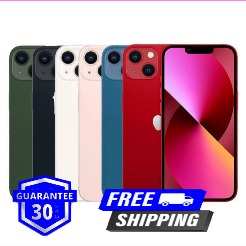Apple iPhone 13 5G LTE 128GB/256GB – Unlocked – Free Shipping & 30-Day Returns