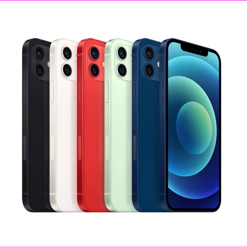 Apple iPhone 12 128GB Unlocked – Black, Blue, Green, White – Free Shipping!