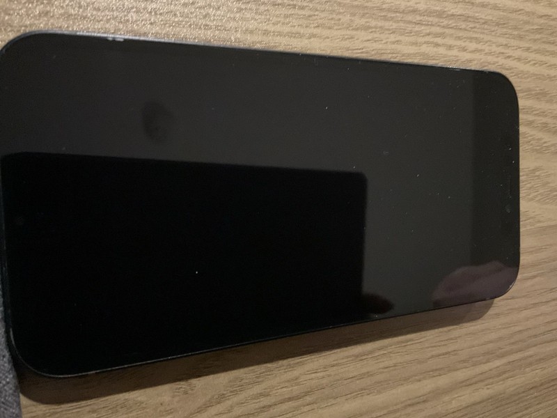 Apple IPhone 12, 64GB, Black, A2172, 91%, mint condition gallery