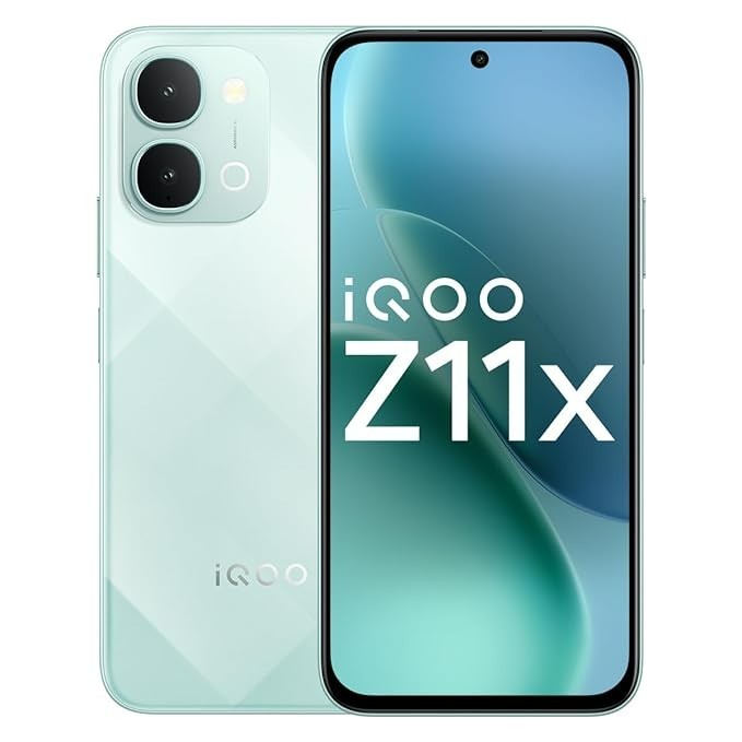 iQOO Z11x 5G Factory Unlocked Dual SIM OriginOS 6 128GB Storage 7200 mAh Battery