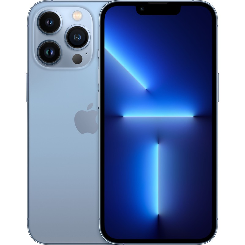 Apple iPhone 13 Pro 5G 128GB GSM/CDMA Fully Unlocked – Sierra Blue – Used
