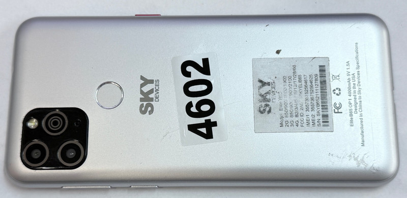 SKY Devices Elite B65 GSM Unlocked Dual SIM Smart Phone *READ *FOR PARTS ONLY*