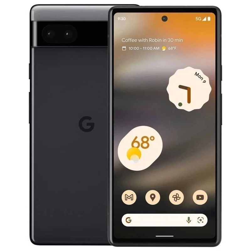 Google Pixel 6a GX7AS 128GB 6GB Verizon Prepaid Locked Space Gray Very Good