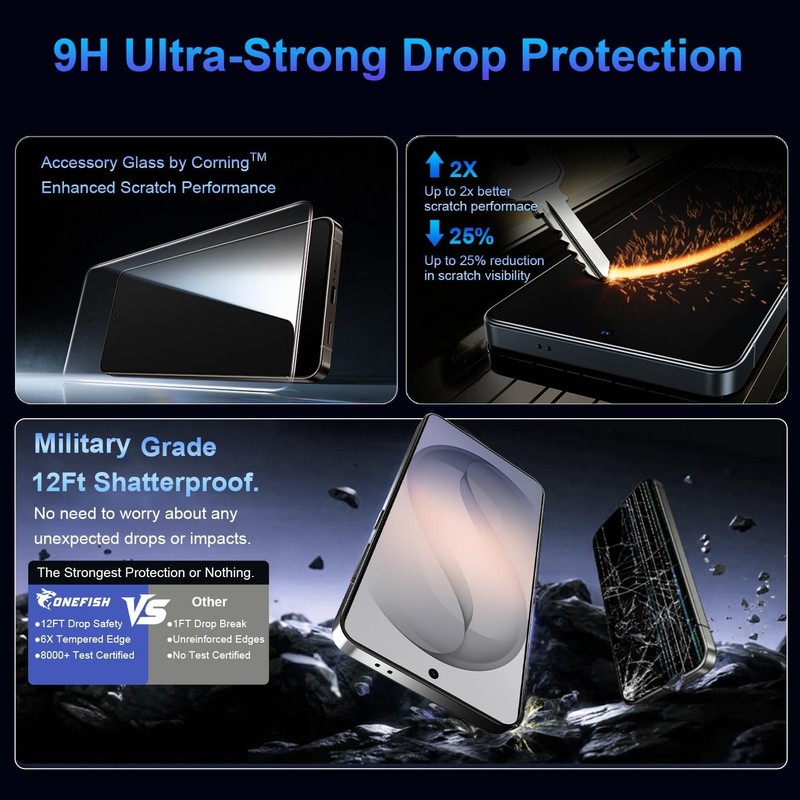 2PCS Privacy Screen Protector & Scratch Resistant for Samsung Galaxy S26 Ultra 9 gallery