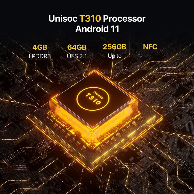 UMIDIGI BISON X10S 6.53'' 4GB+32GB Unlocked Rugged Smartphone Android 11 gallery