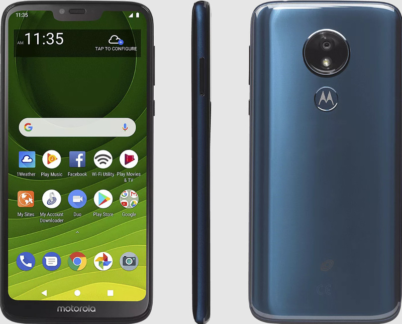 Motorola Moto G7 Optimo Maxx XT1955DL Tracfone Only 32GB Blue C