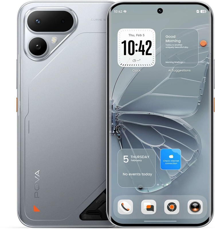 Tecno Pova curve 2 Factory Unlocked Dual SIM-8GB RAM-6.78&Prime; HD Display Smartphone