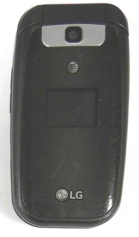 LG B470 – Black and Gray ( AT&T ) Cellular Flip Phone