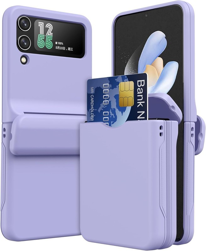 Samsung Z Flip 3 & Z Flip 4 Universal Case with Hinge Protection,