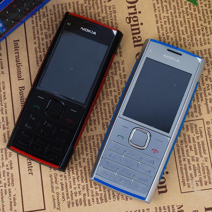 Cheap X2 Nokia X2-00 FM JAVA 5MP Unlocked 2.2 in Bluetooth Original Cellphone gallery
