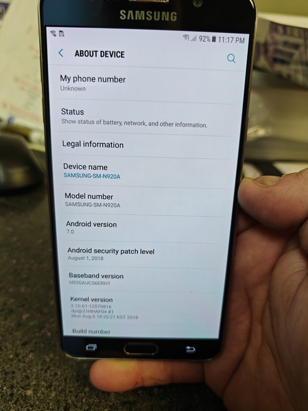 Samsung Galaxy Note5 - 64 GB - Black Sapphire (Unlocked) gallery