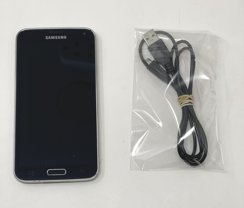 Samsung Galaxy S5 – Black – (Verizon) SM-G900V Good
