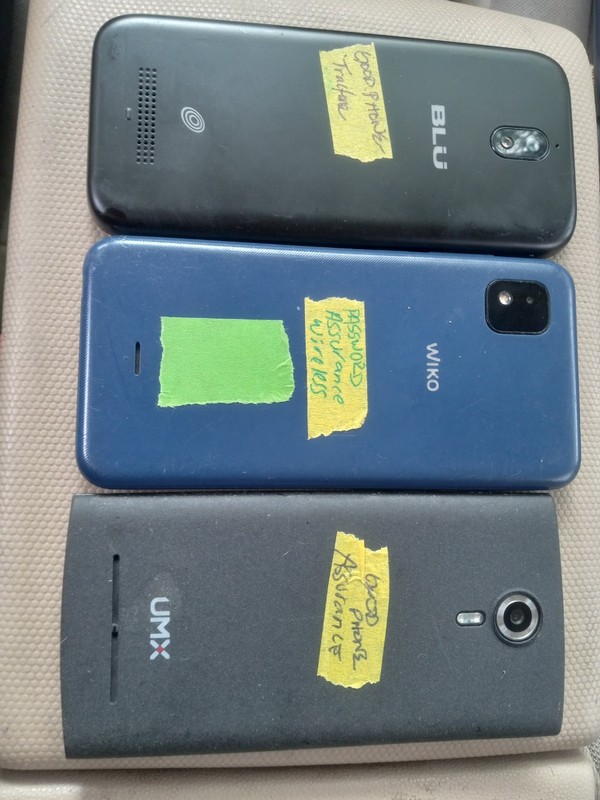 Wiko,UMX, BLU Tracfone And Assurance Wireless Prepaid Mobile Phones Lot