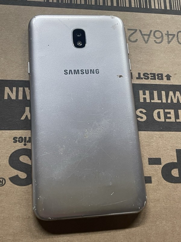 Damaged Samsung SM-J737T Galaxy J7 Star Metro PCS Smartphone FOR PARTS
