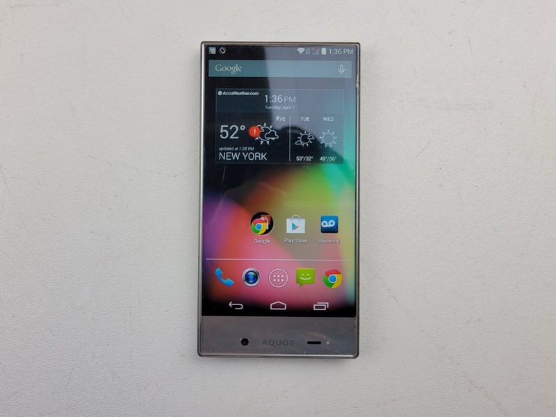Sharp Aquos Crystal (306SH) 4GB – Silver (Boost Mobile) Smartphone – H6685