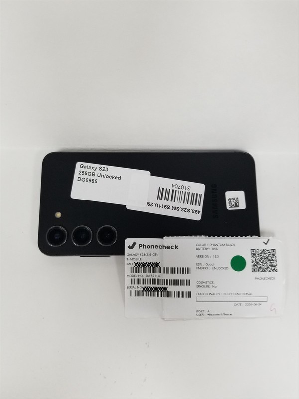 Samsung Galaxy S23 256GB Black SM-S911U (Unlocked) Fully Functional DG8985 gallery