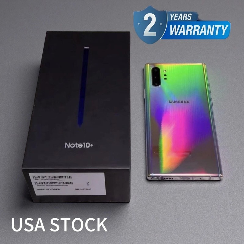 Brand New SAMSUNG Galaxy Note 10+ Plus Factory Unlocked SM-N975U1 256GB+12GB US gallery