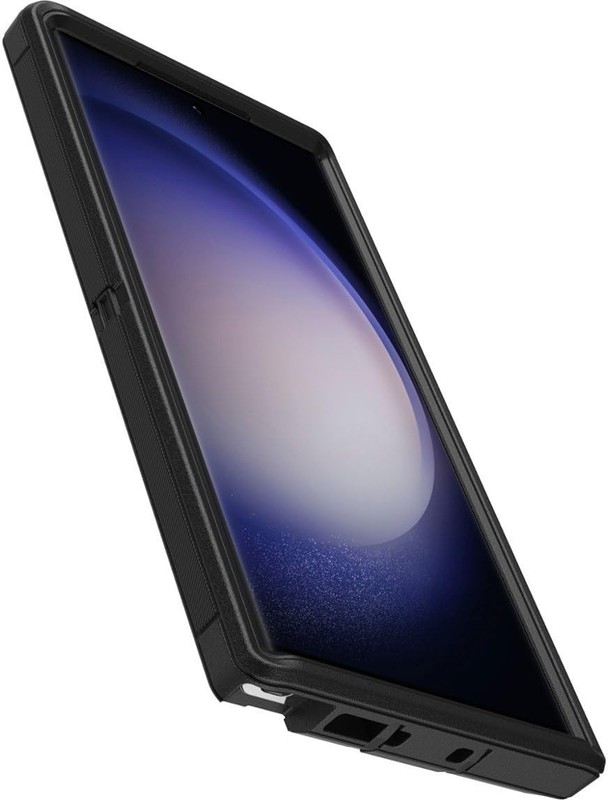 OtterBox Galaxy S23 Ultra (Only) - Defender Series Case - Rugged & Durable Black gallery