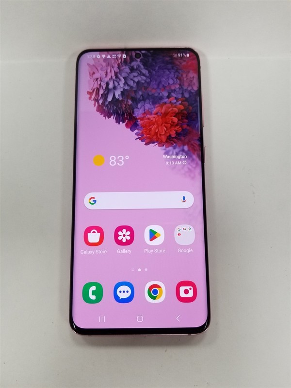 Samsung Galaxy S20 5G 128GB Pink SM-G981U (Unlocked) Fully Functional DF8851
