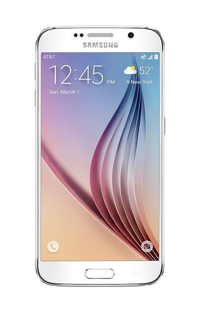 Samsung Galaxy S6 SM-G920A – 32GB – White Pearl (AT&T) Smartphone