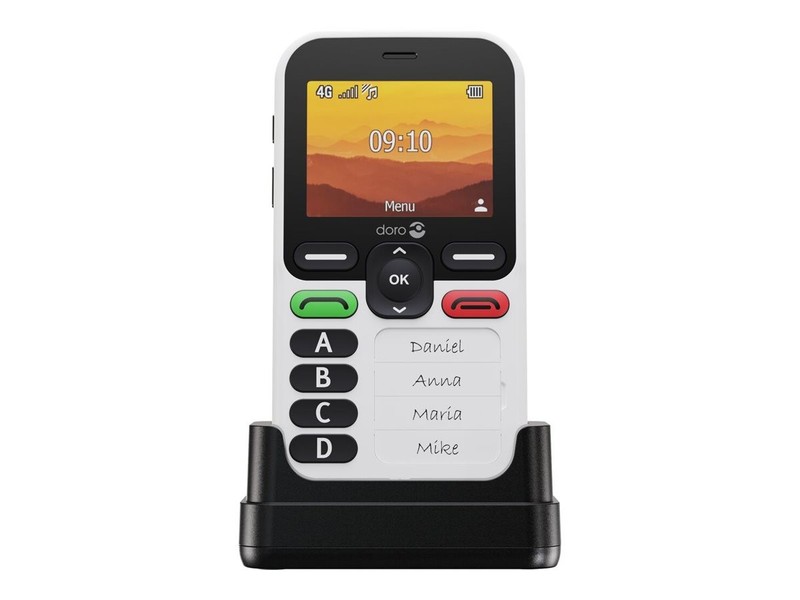 DORO Leva X10 4G feature phone RAM 64 MB / Internal Memory 128 380575