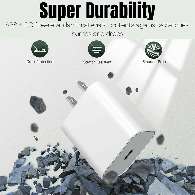 ⚡20W Super Fast Charger +Cable Type C For iPhone X Xs XR 15 14 13 12 11 Pro Max gallery
