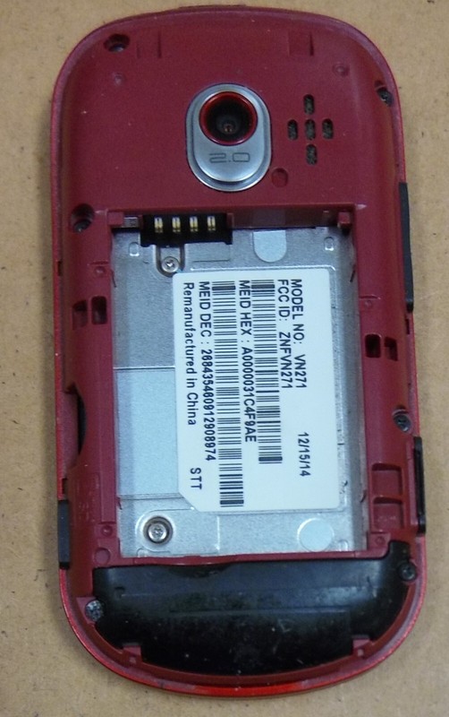 LG Extravert VN271 - Black and Red ( Verizon ) Cellular Phone gallery