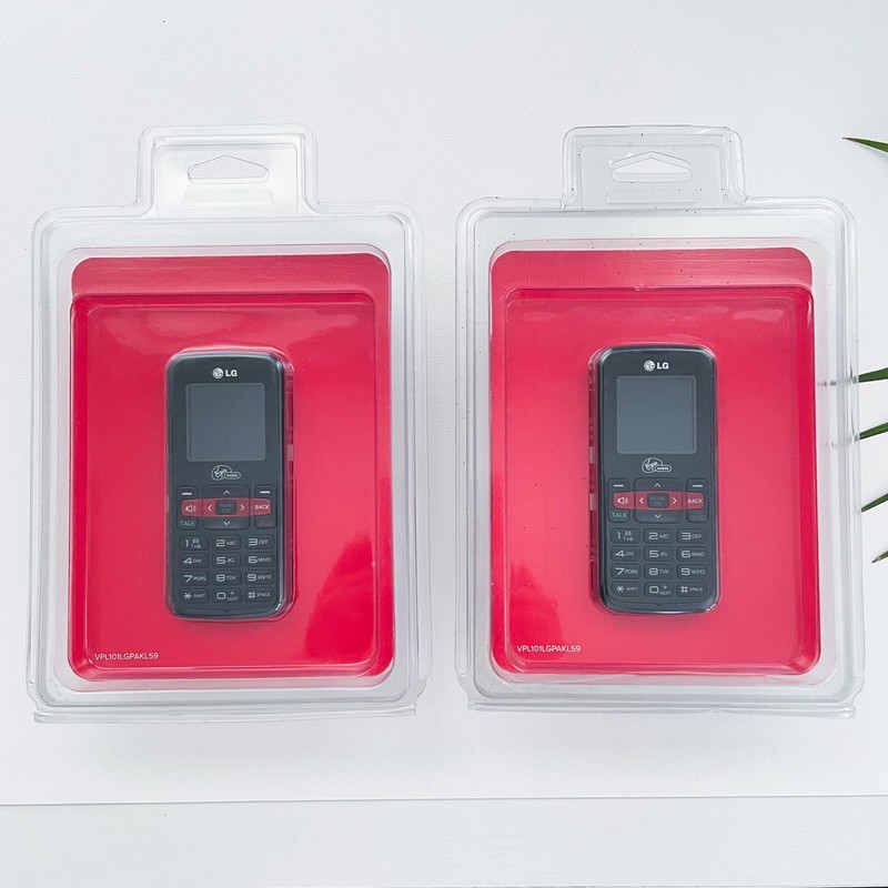 Virgin Mobile LG 101 Cell Phone NEW and SEALED – Lot of 2