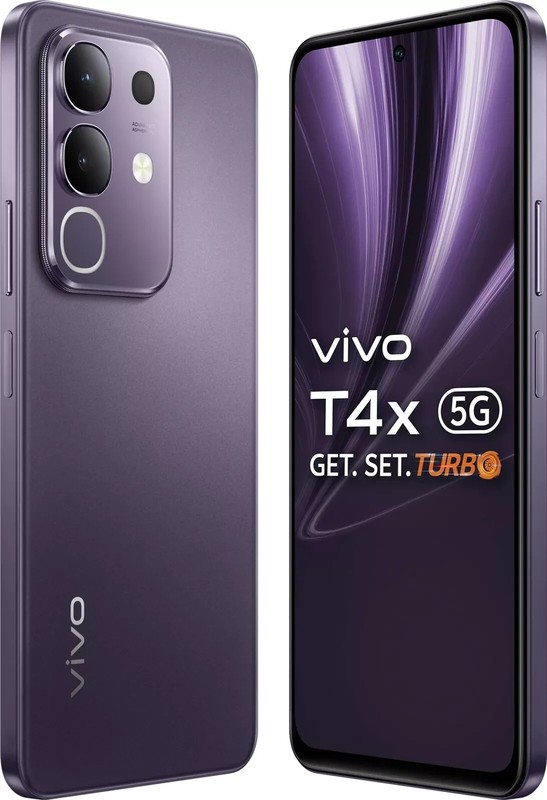 vivo T4X 5G (PURPLE 128GB 8GB) 6.72&Prime; Dimensity 7300 5G Processor Global Version