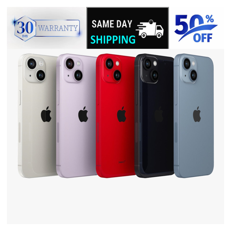 Apple iPhone 14 128GB|512GB Unlocked ATT Verizon Straight Talk iOS 5G