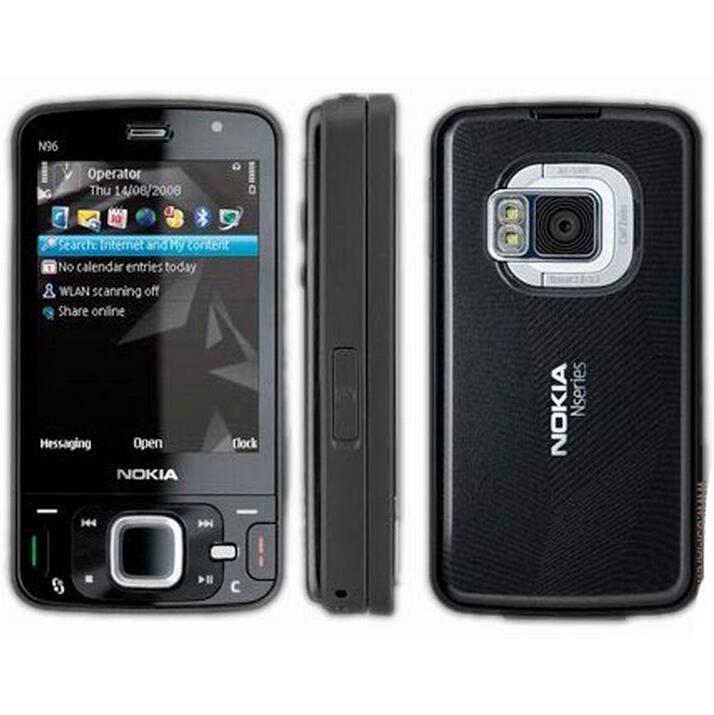 Nokia N96 Mobile Phones 3G Original WIFI GPS Unlocked 16GB internal Memory
