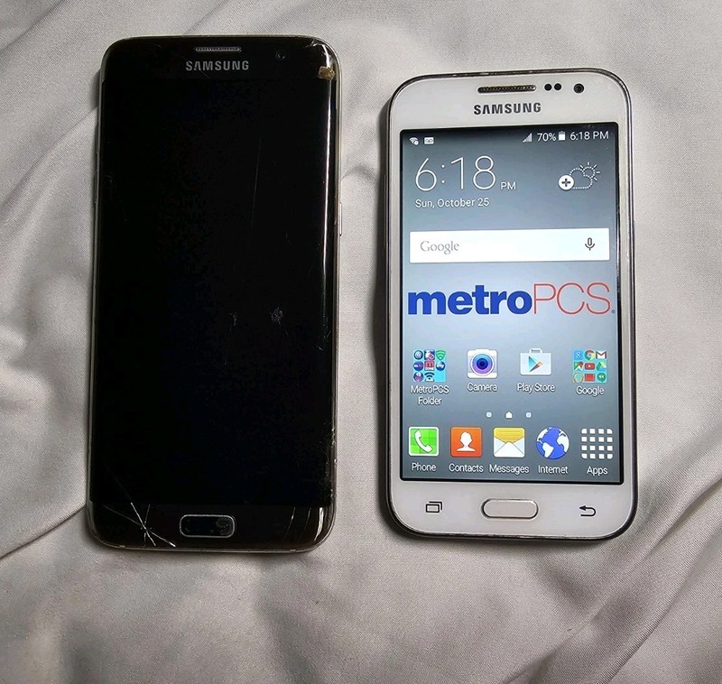 SAMSUNG GALAXY CORE PRIME SM-G360T1 & SAMSUNG GALAXY S7 EDGE