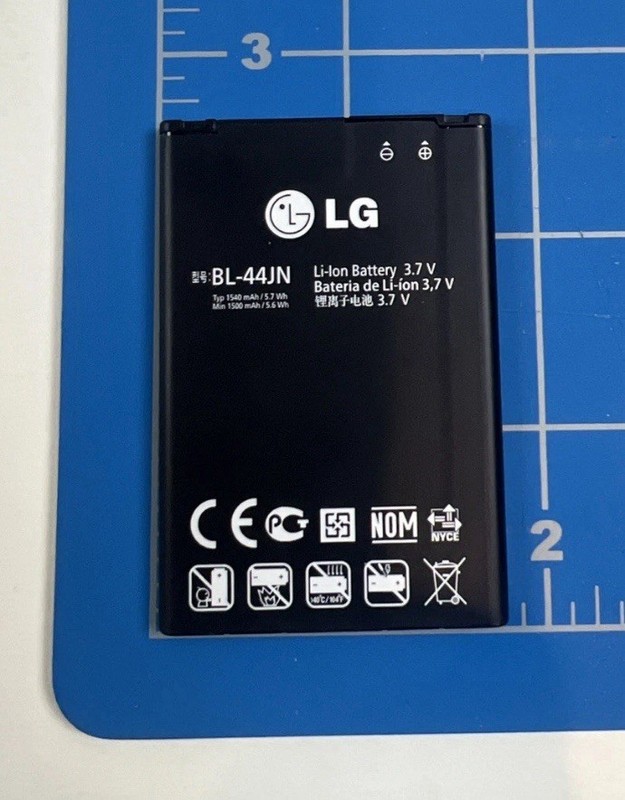 LG L75C BL-44JN Optimus Zip Tracfone Works✅ Power Button Hard Push OEM Battery gallery