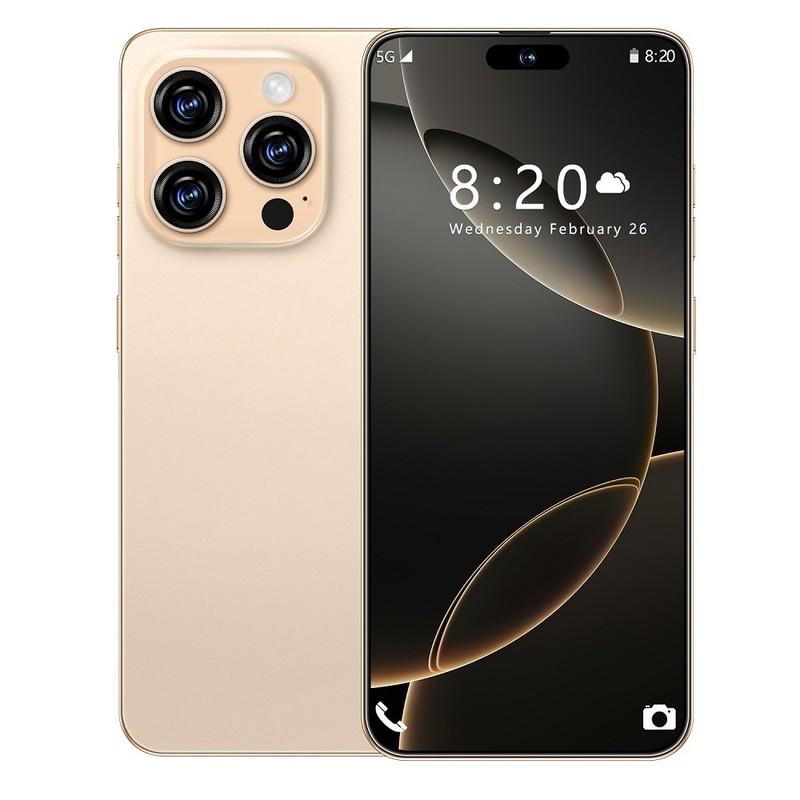 G16 Pro Max 8+256GB 5G Smartphone Unlocked Cell Phone Android 15 Dual SIM Mobile