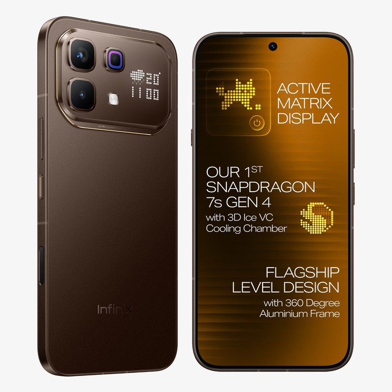 Infinix NOTE 60 Pro ( Brown, 256 GB 8 GB RAM) Snapdragon 7s NFC Global Version.