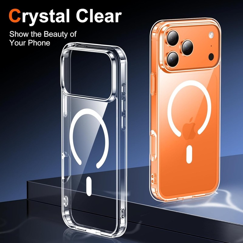 Magnetic for Iphone 17 Pro Max Case [Compatible with Magsafe] Translucent Matte gallery