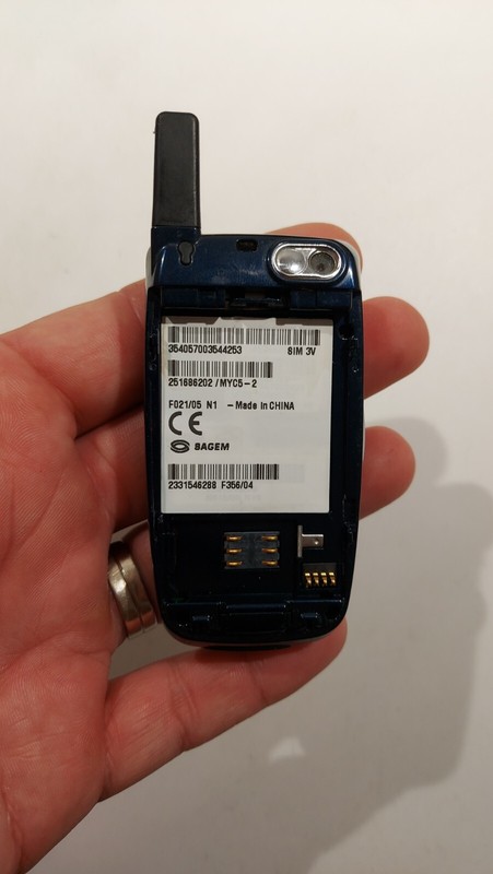 755.Sagem MyC5-2 - Very Rare - For Collectors - Locked Orange gallery