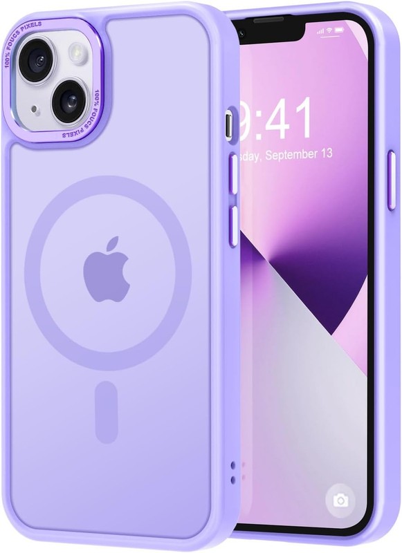 Translucent Matte Slim Shockproof Protective Case for iPhone 13 & iPhone 14 6.1&Prime;
