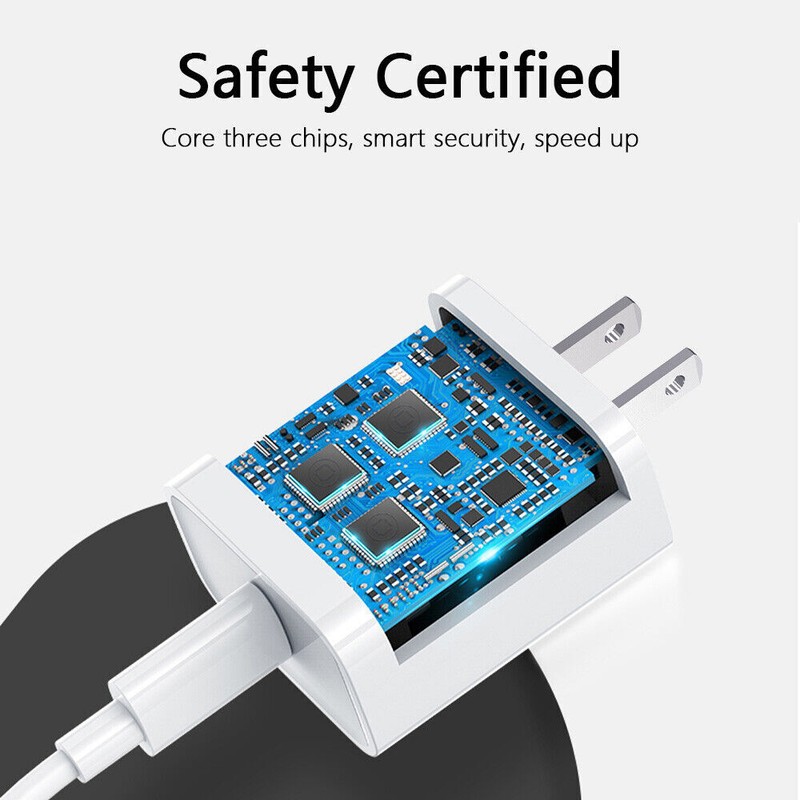 20W Fast Charger USB-C Cable Charging Cord for iphone 6 7 8 10 11 12 13 pro Max gallery