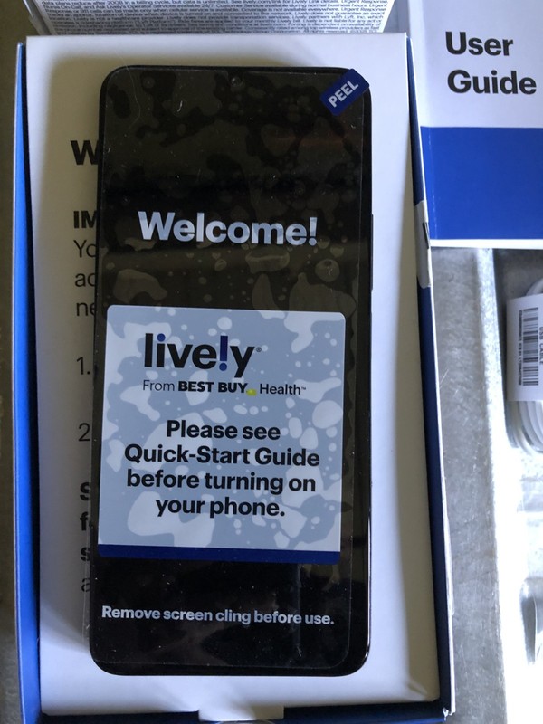 Jitterbug Smart4 TCL T608G Lively Smartphone Senior Phone Open Box gallery