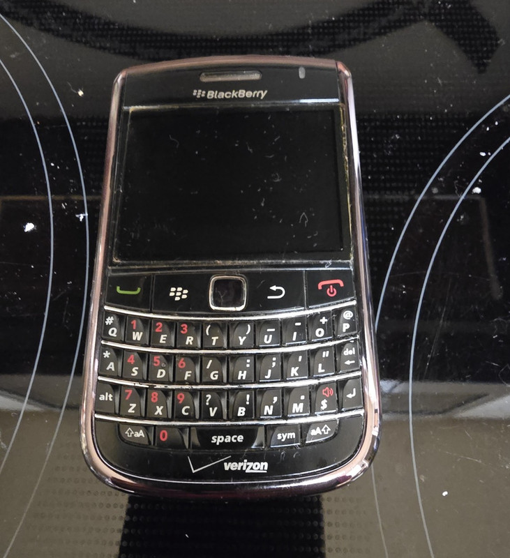 BlackBerry Bold 9650 Verizon Bar QWERTY Smartphone Black 3.2MP