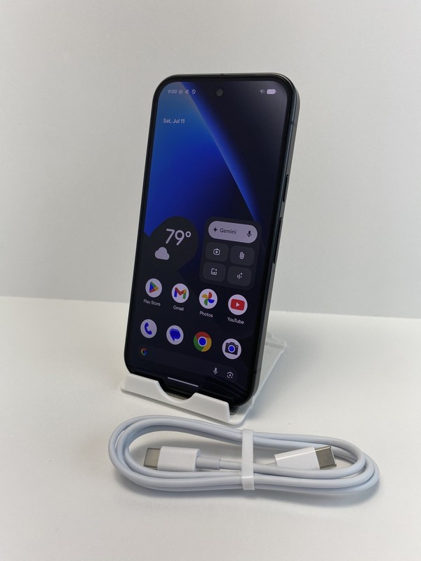 Google Pixel 10a GE1GQ 128GB Obsidian Warranty Unlocked Clean ESN
